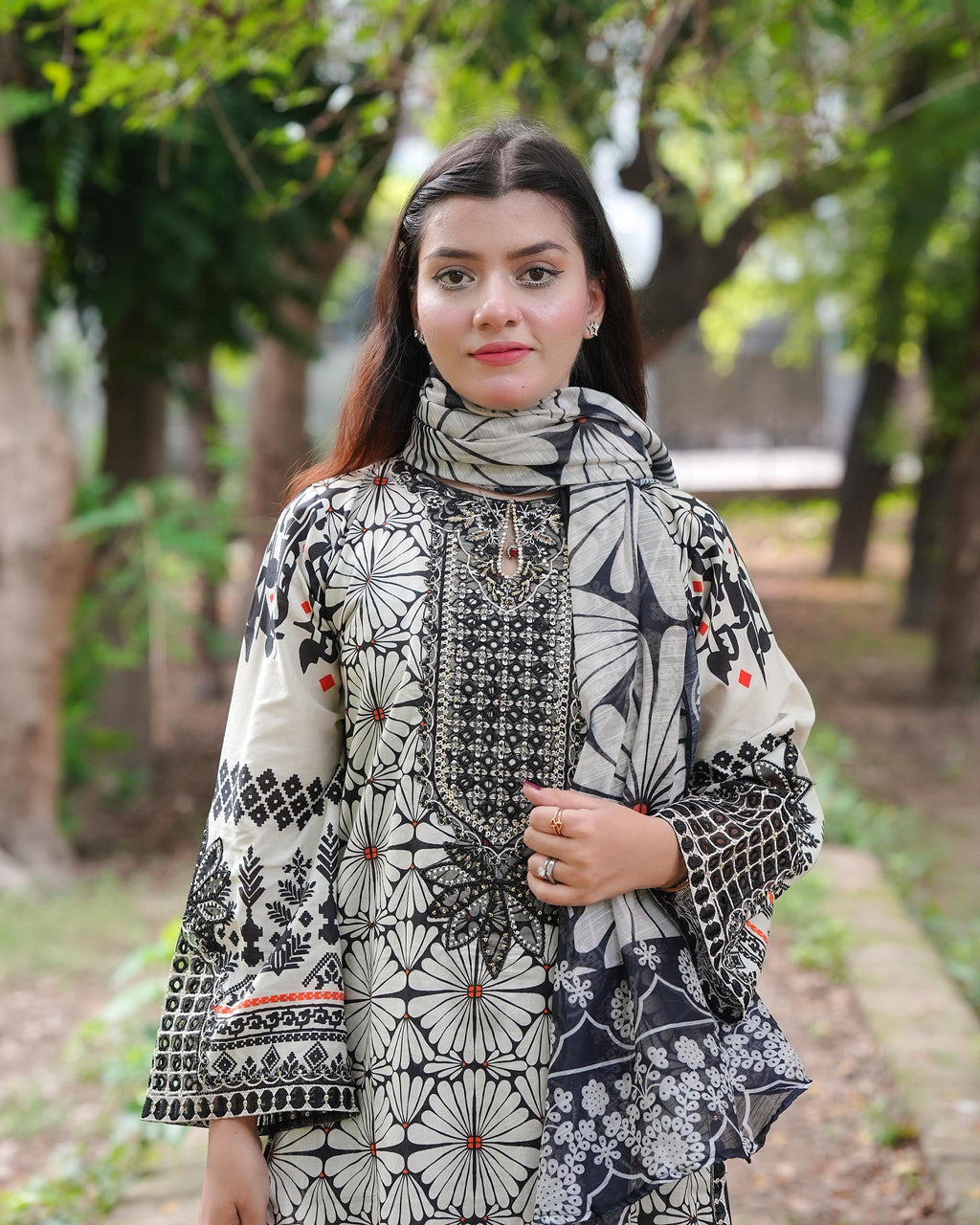 Veloria by Attirepret – Premium Cotton 3 Piece Suit