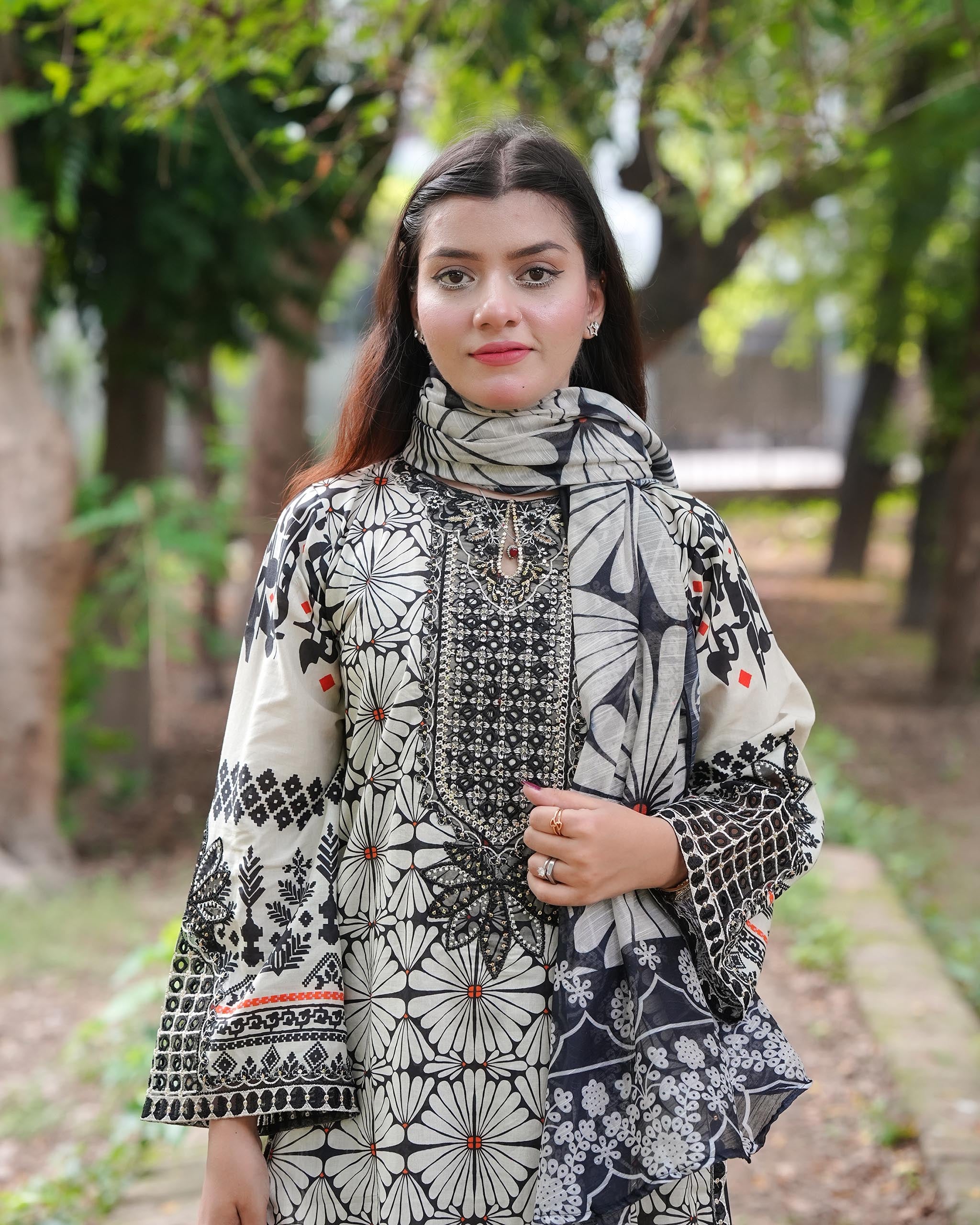 Veloria by Attirepret – Premium Cotton 3 Piece Suit